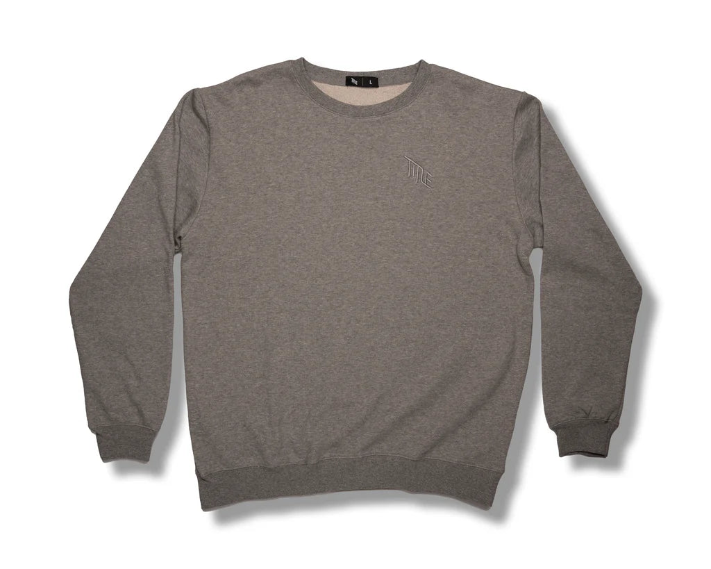 Title Pullover Crewneck Sweater