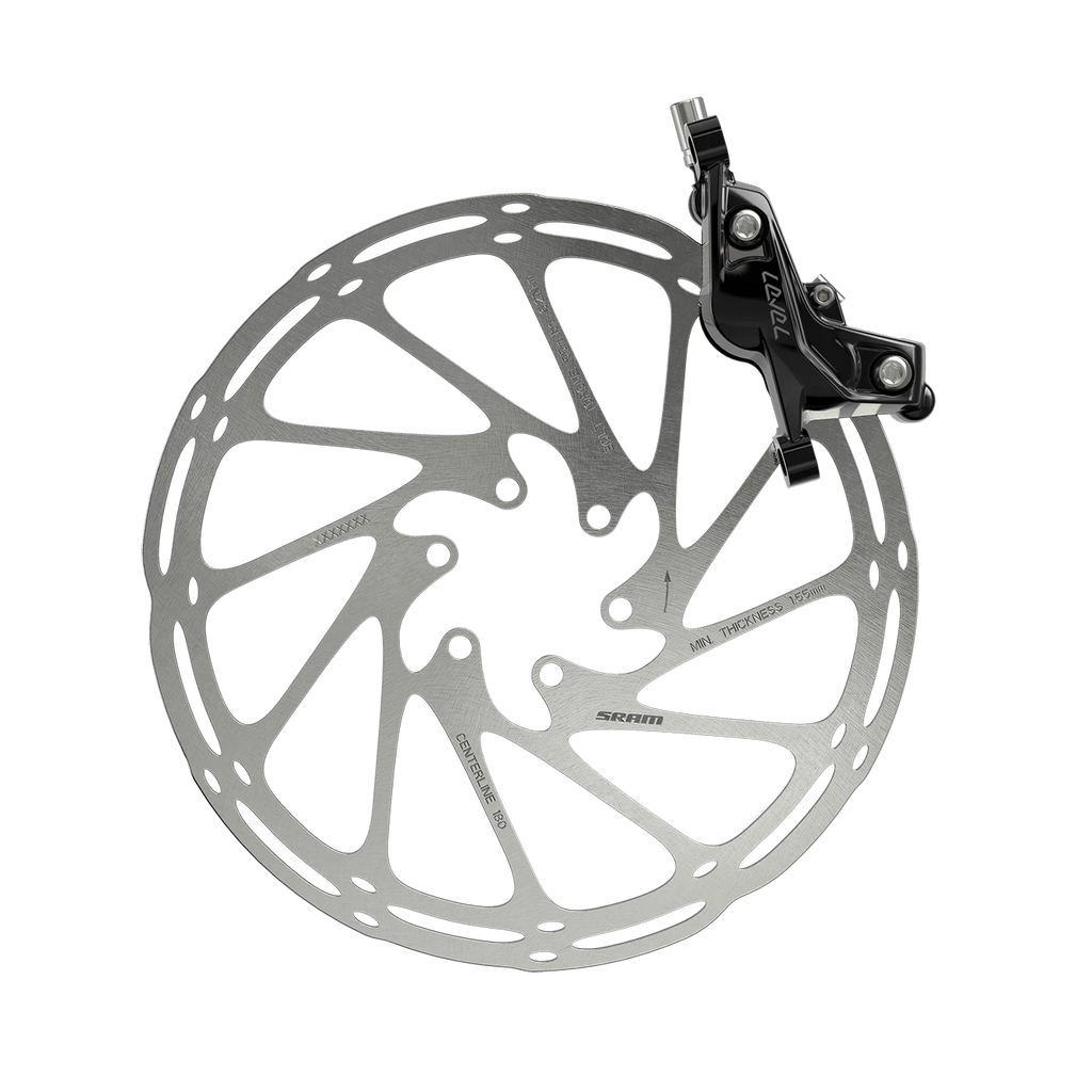 Sram Level Silver Stealth 4-Piston Brake